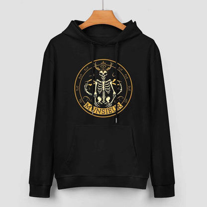 Munsieur Shadow Reaper: Luxe Skull Hoodie for Men - Munsieur
