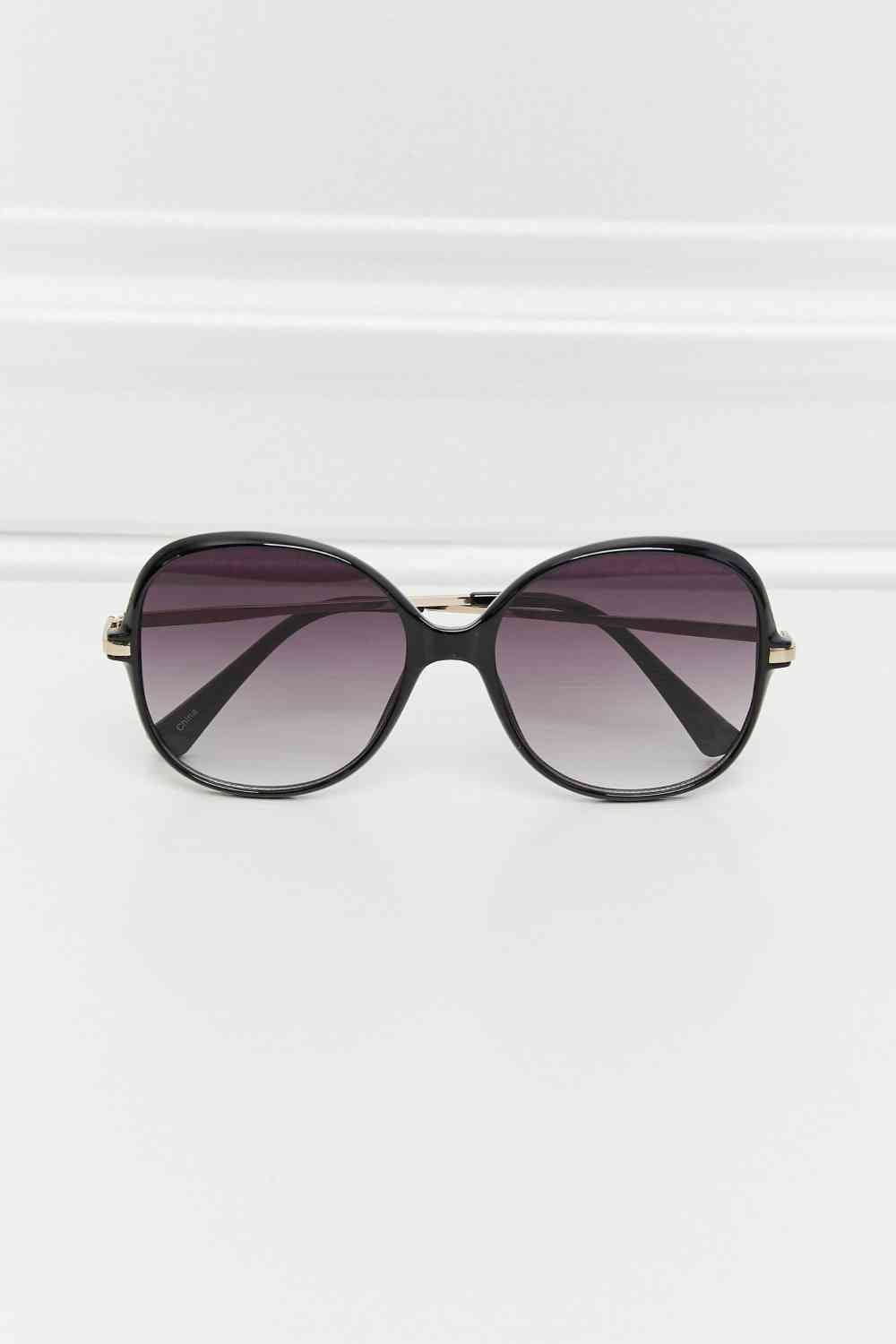 Metal-Plastic Hybrid Full Rim Sunglasses - Munsieur