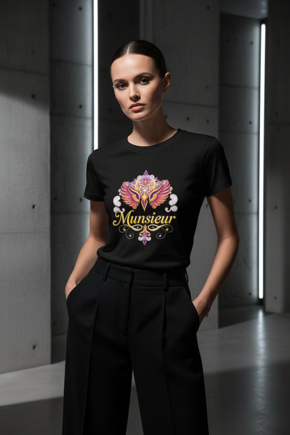 Munsieur T-Shirt for Women: Chic, Comfortable, and Timeless for Her - Munsieur
