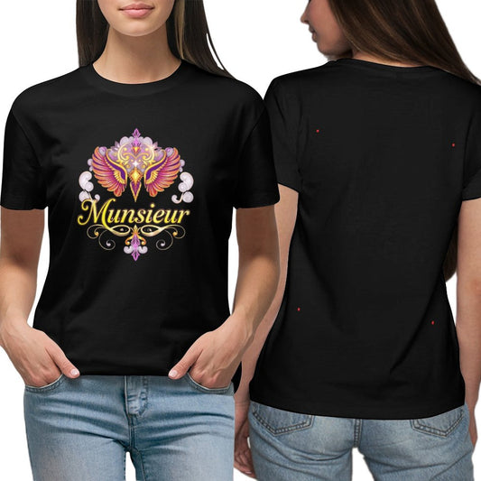 Munsieur T-Shirt for Women: Chic, Comfortable, and Timeless for Her - Munsieur