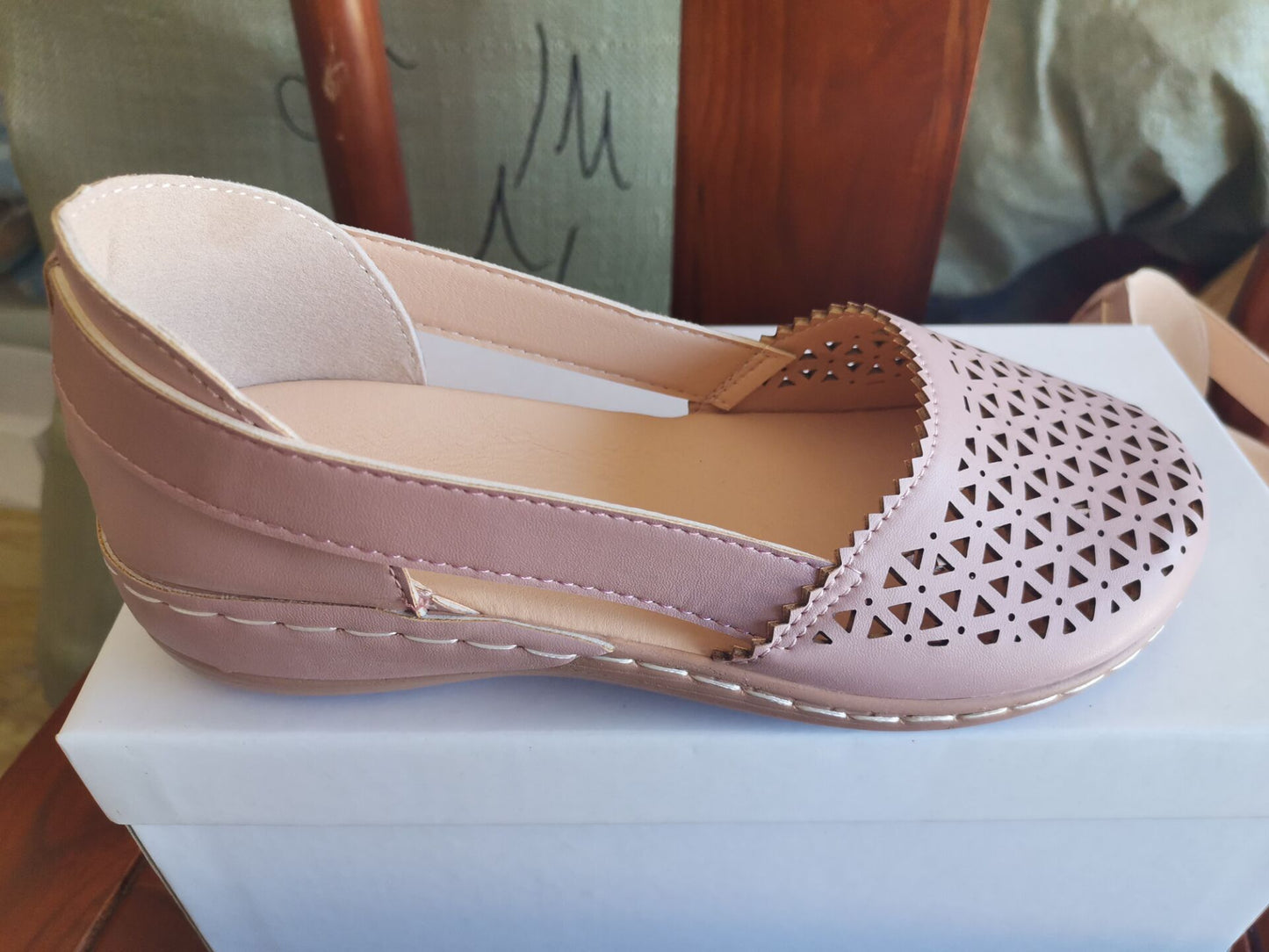 Round Toe Cross-border Large Size Flats Women's