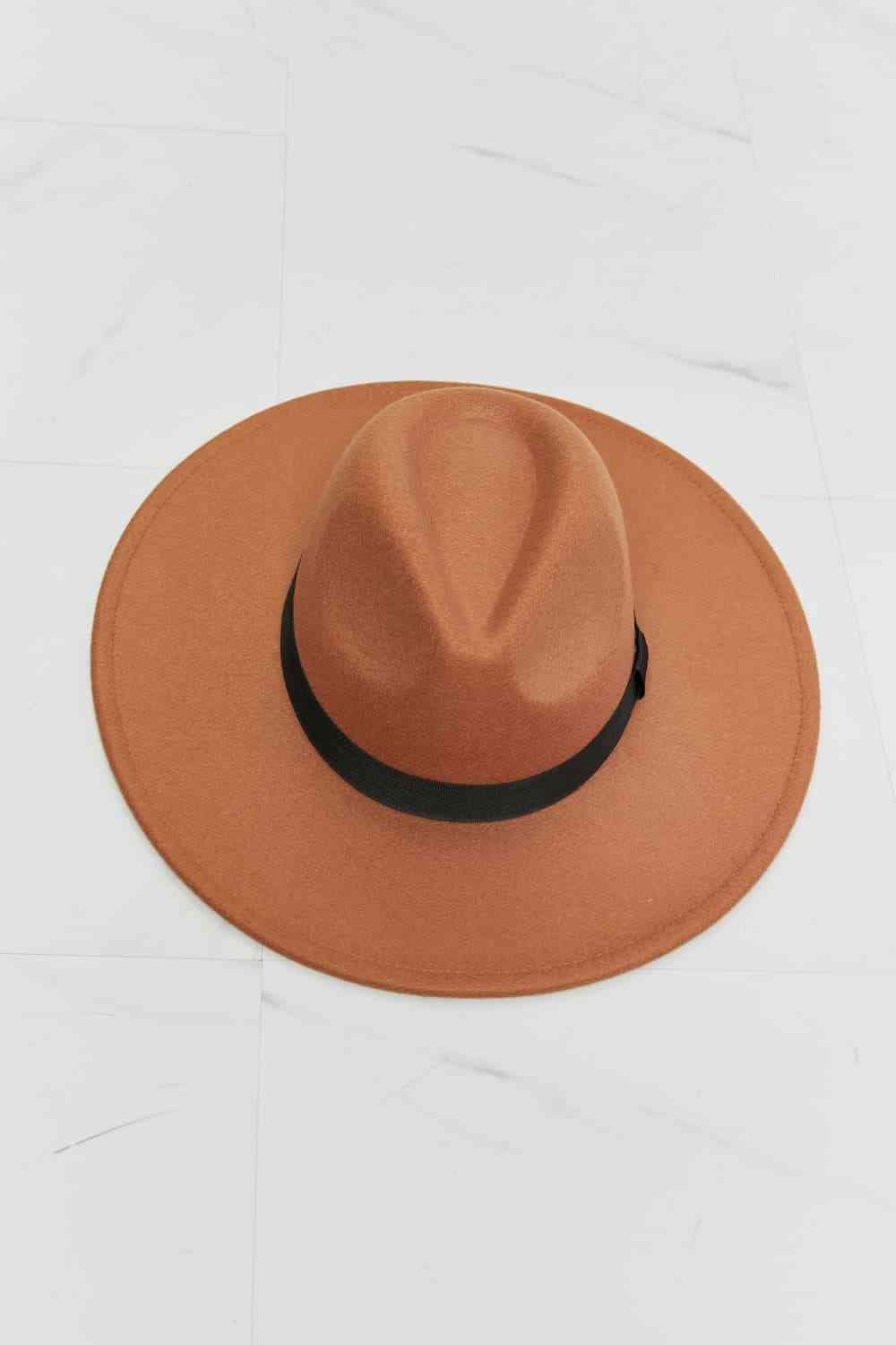 Fame Enjoy The Simple Things Fedora Hat - Munsieur