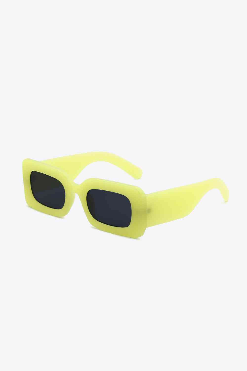 Polycarbonate Frame Rectangle Sunglasses - Munsieur