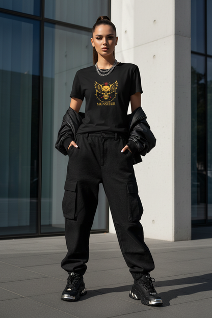 MUNSIEUR Women's T-shirt "Rebels" Veteran's Day Collection