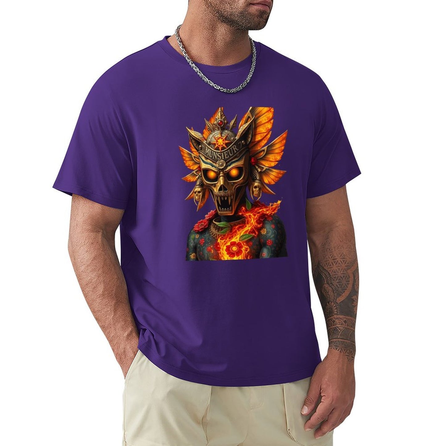 Lost Tribe of Munsieur Tee for Men "Jester" (High Definition & Front Printing)