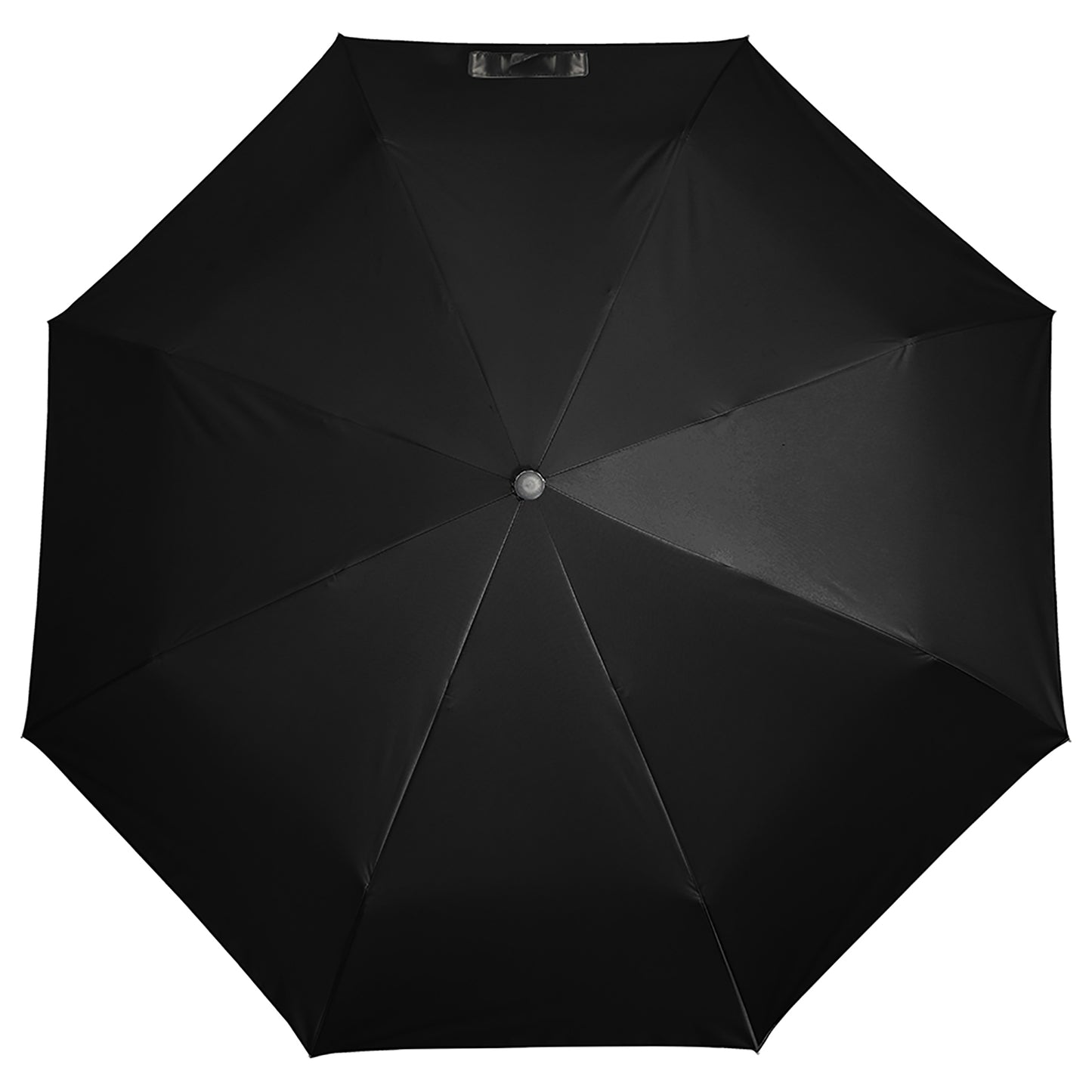 Automatic Umbrella with skull pattern inside & black outside.