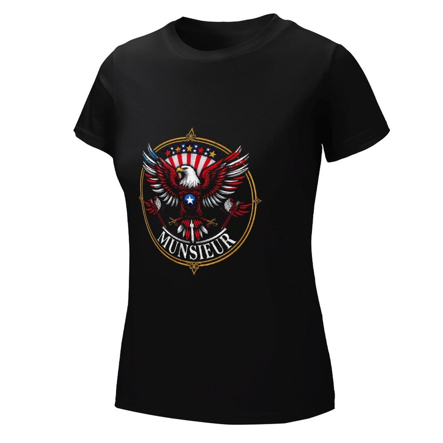 Munsieur Women's T-shirt "Presidential" Unbelievable Comfort Independence Day Collection