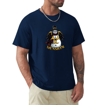 Men's Munsieur Christmas Tee Design "Atomic Snow"
