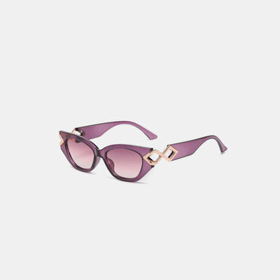 Polycarbonate Frame Cat-Eye Sunglasses - Munsieur