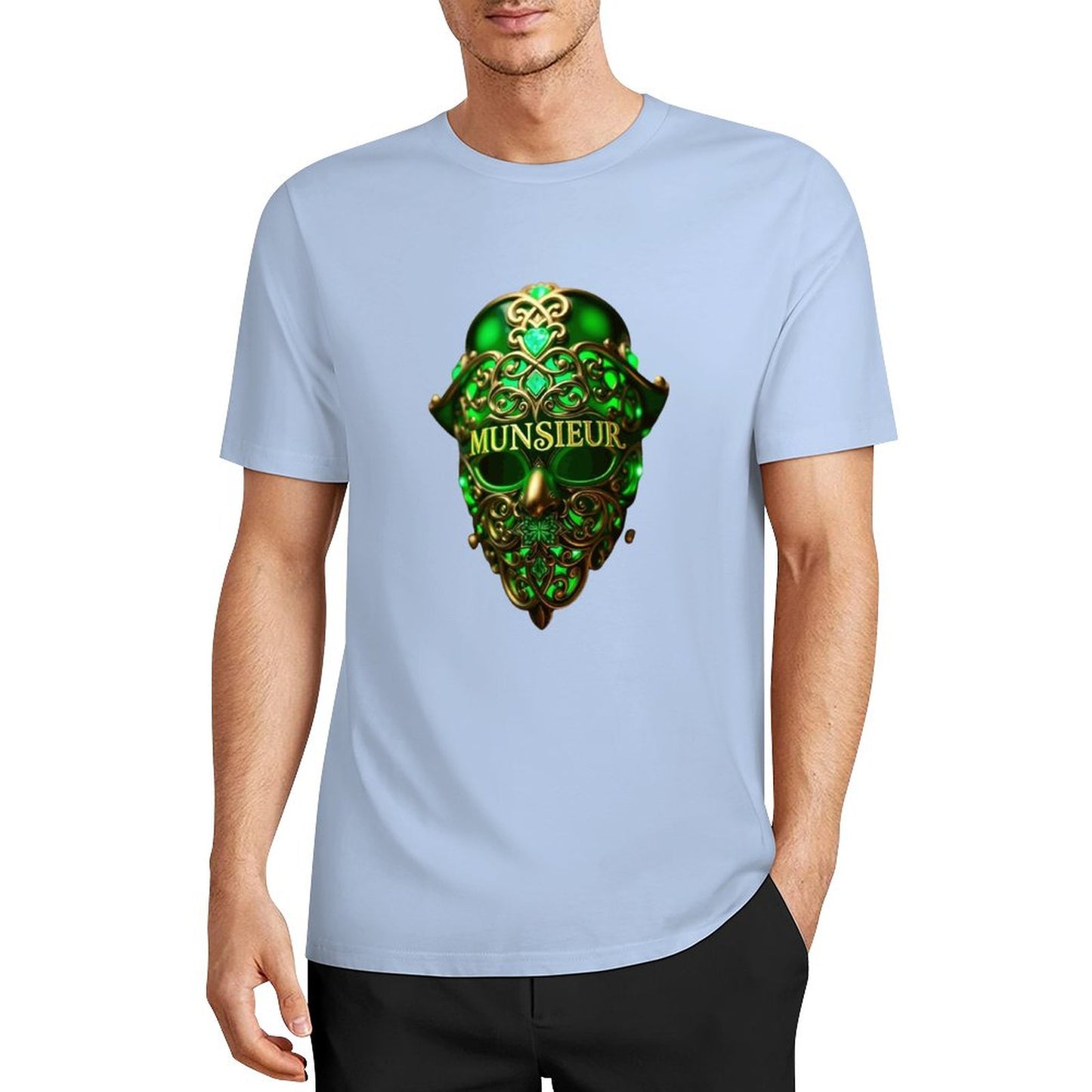 Munsieur St. Patrick's Day Collection "Skull of Clovernook" Tee for Men
