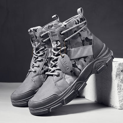 Camouflage Tooling Men's Striders Casual Waterproof