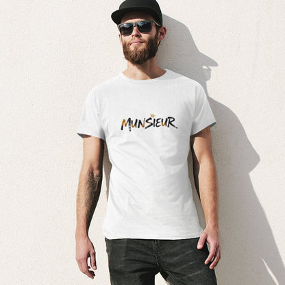 Munsieur Signature Men's Tee (High Definition & Front Printing)