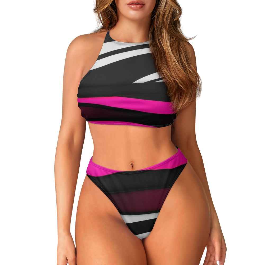 Wrapped-chest Bikini