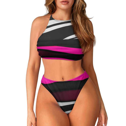 Wrapped-chest Bikini