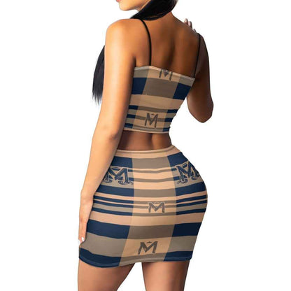 Top skirt suit