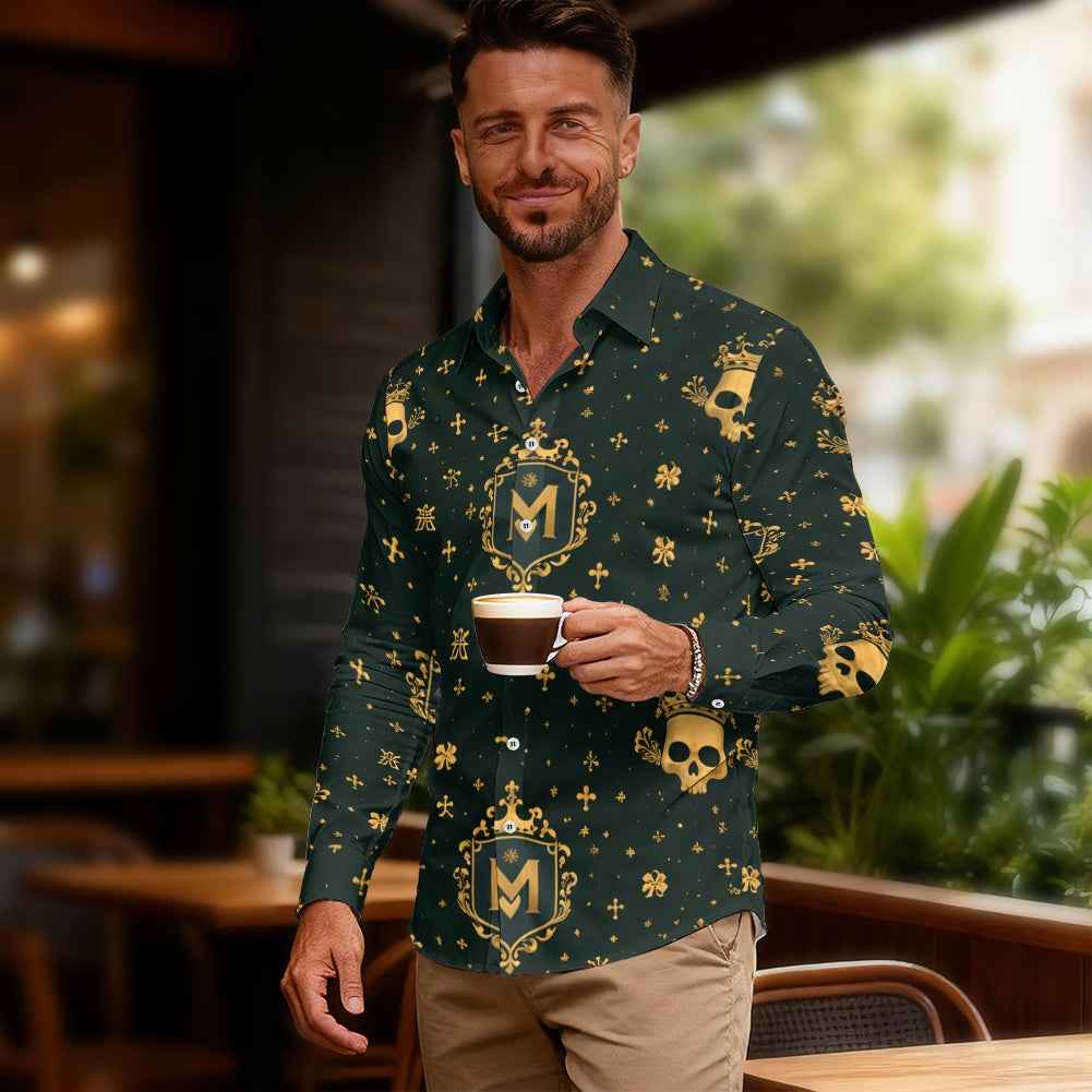 Men's long-sleeved shirts