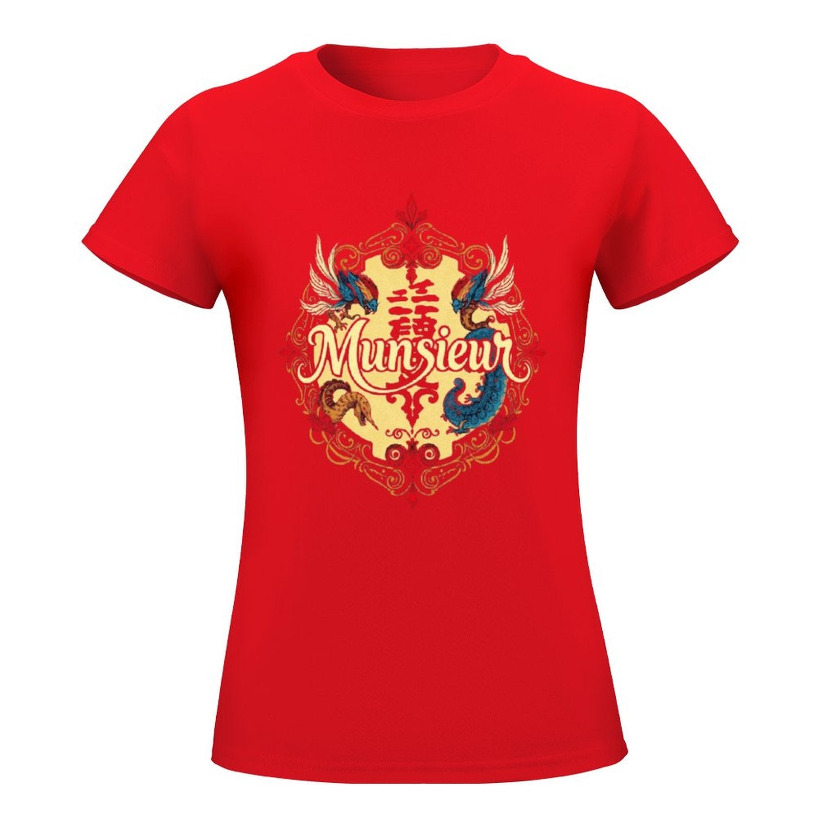 **Heatwave Sale** Munsieur Women's T-shirt Designer Streetwear for Her