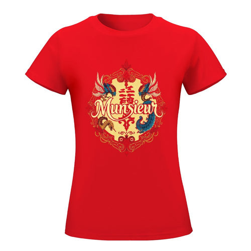 **Heatwave Sale** Munsieur Women's T-shirt Designer Streetwear for Her