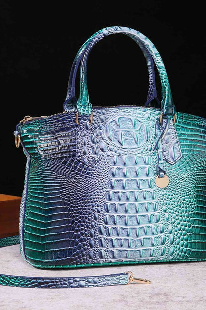 Gradient PU Leather Handbag - Munsieur