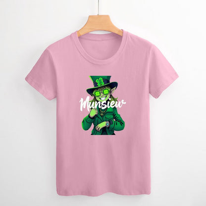 St. Patrick's Day Collection Leprechaun Mafia "Kiku" Women's T-shirt