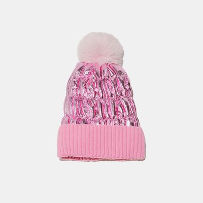 Thermal Knit Hat with Pompom - Munsieur