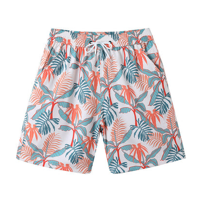 Men's Printing Vacation Style Wading Quick-drying Shorts