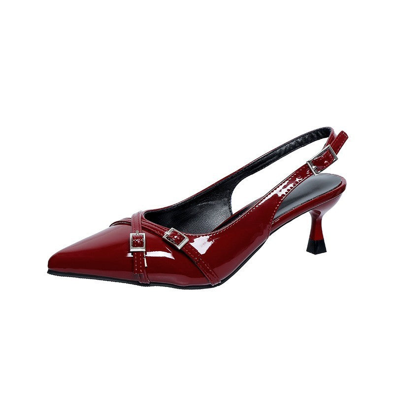 Women's Fashionable And Elegant Heels Sling Back Heels