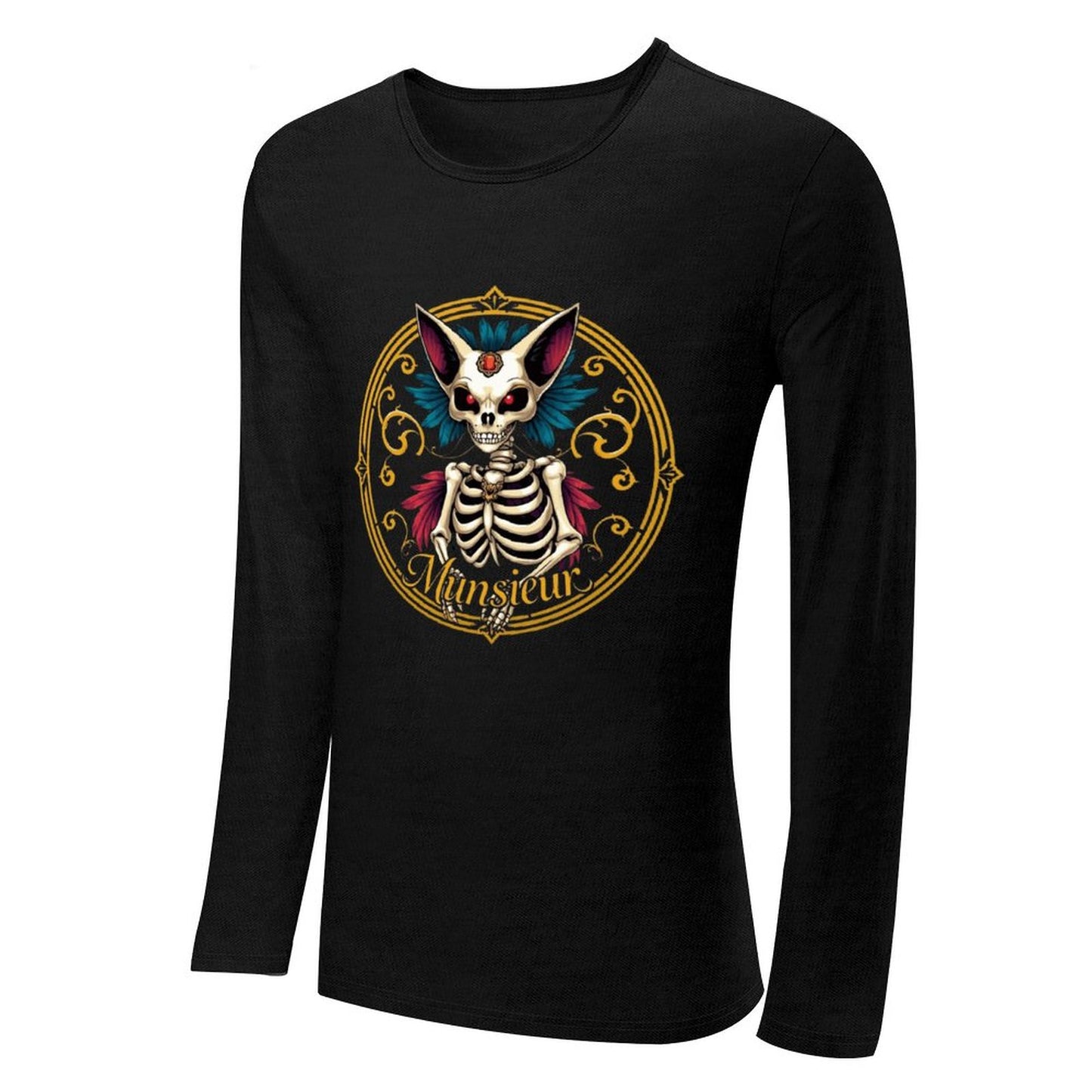 Munsieur Long Sleeve Tee for Men: Effortless Style, Premium Comfort - Munsieur