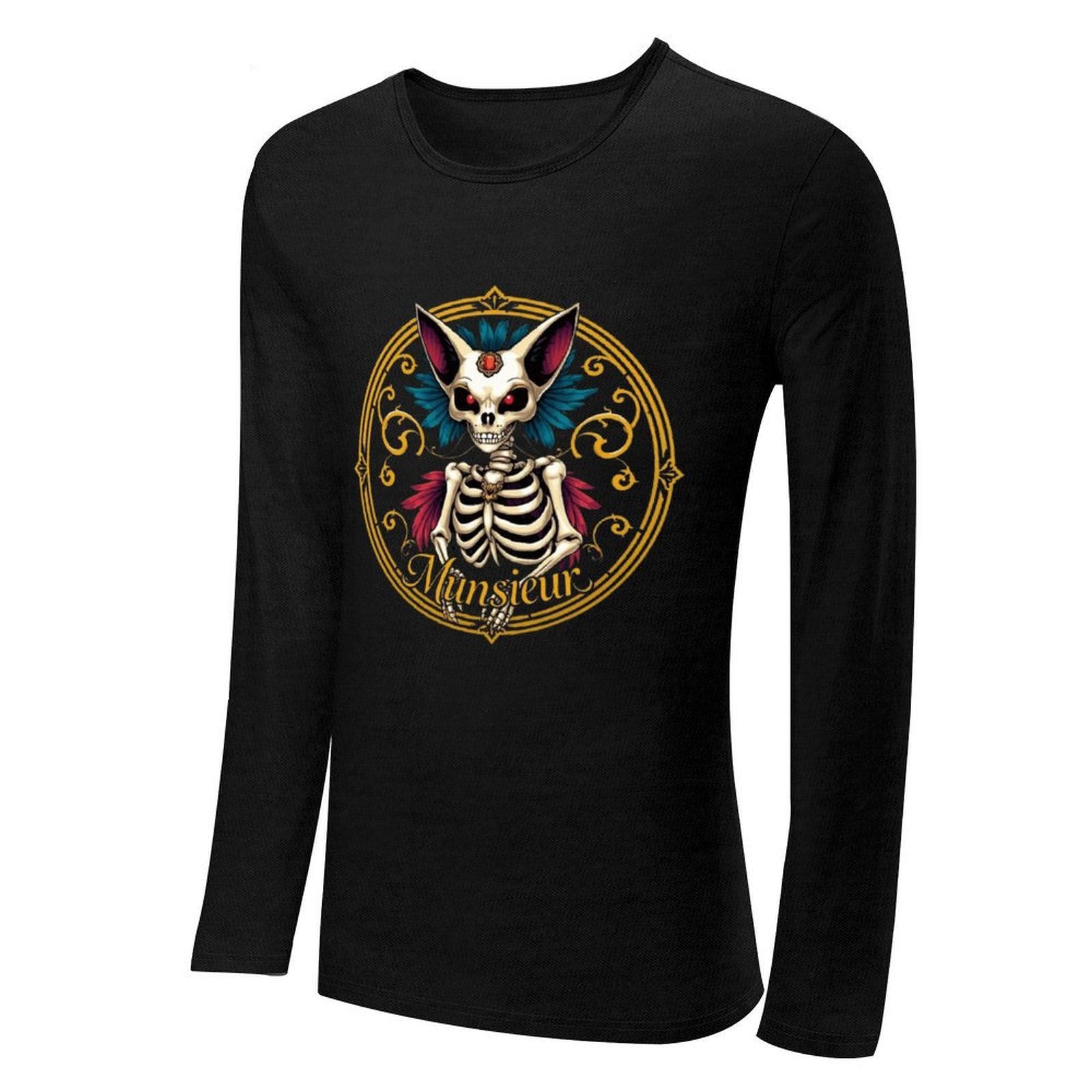 Munsieur Long Sleeve Tee for Men: Effortless Style, Premium Comfort - Munsieur
