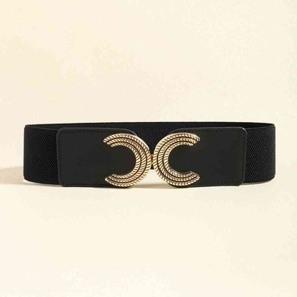 Double C Buckle Elastic Belt - Munsieur