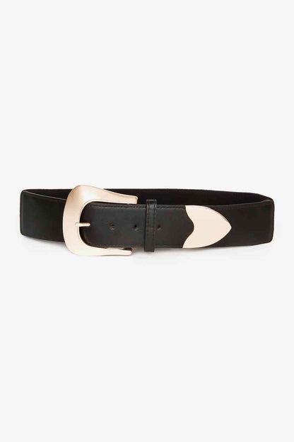 Elastic Wide PU Belt - Munsieur