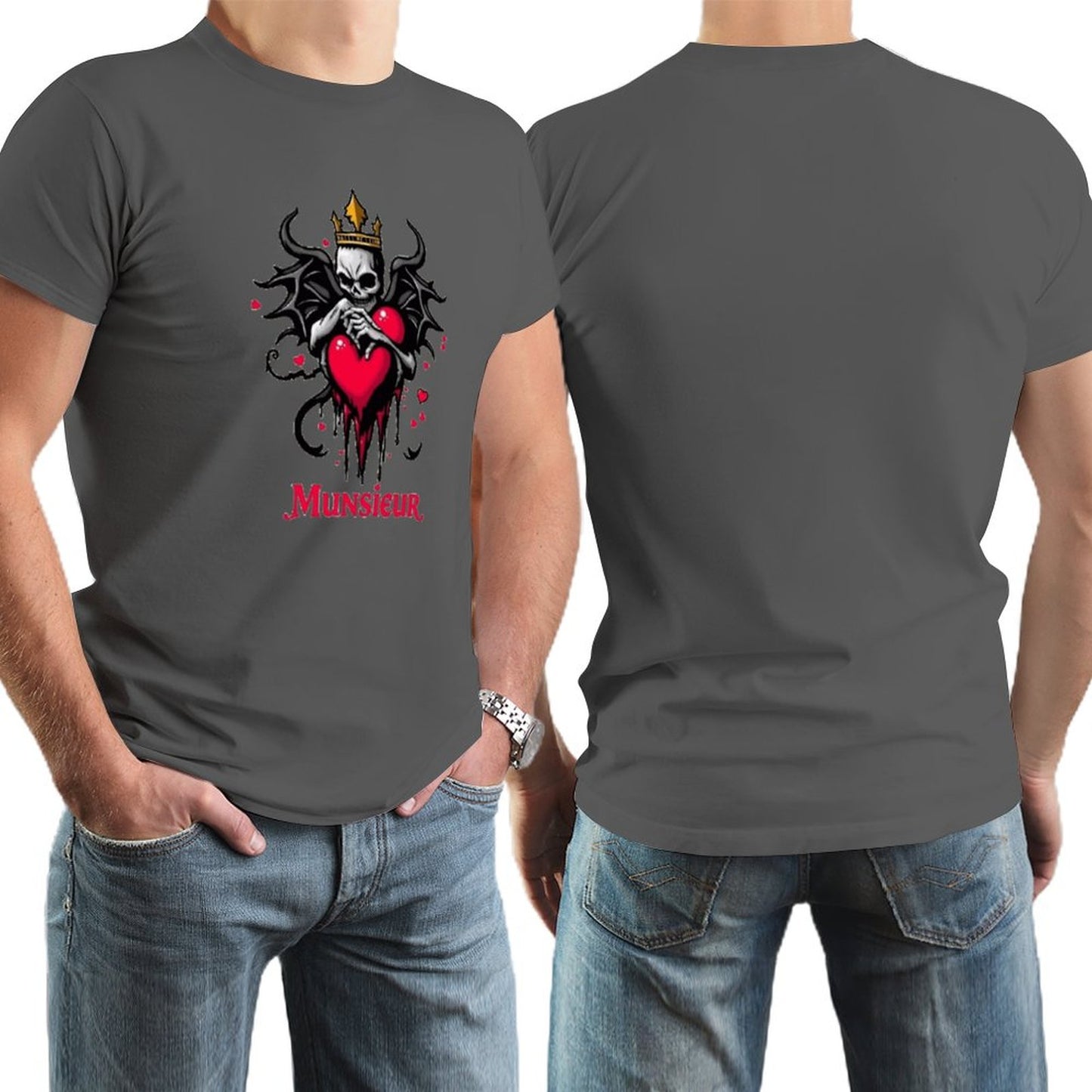 Munsieur Valentine's Day Collection "King of " Tee for Men