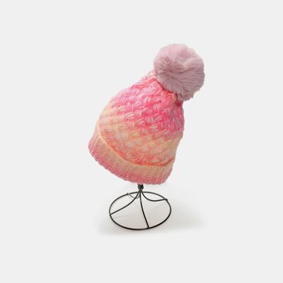 Gradient Knit Hat with Pompom - Munsieur