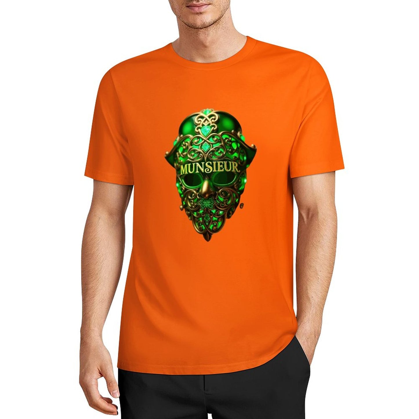 Munsieur St. Patrick's Day Collection "Skull of Clovernook" Tee for Men