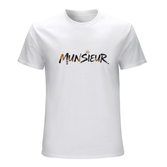 Munsieur Signature Men's Tee (High Definition & Front Printing)