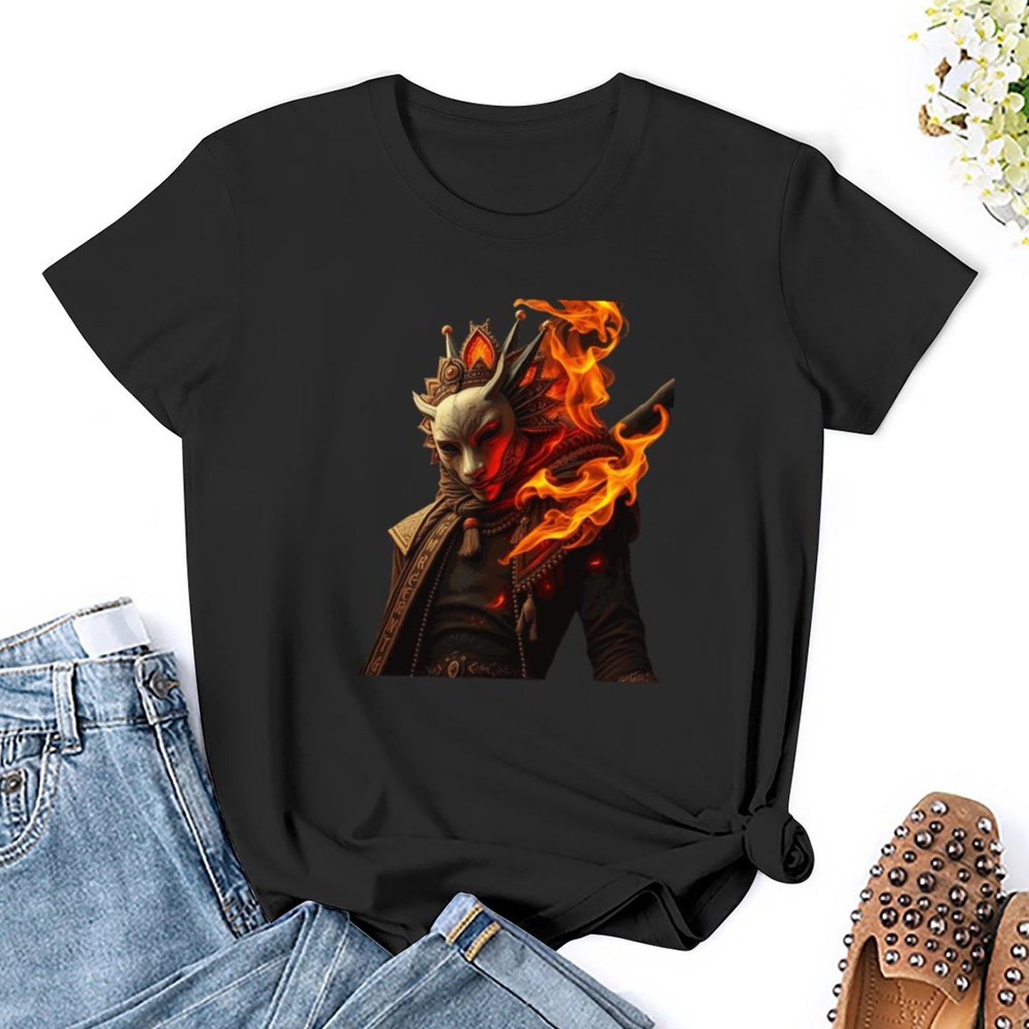 Lost Tribe of Munsieur T-Shirt for Women "BuJo" (High Definition & Front Printing)
