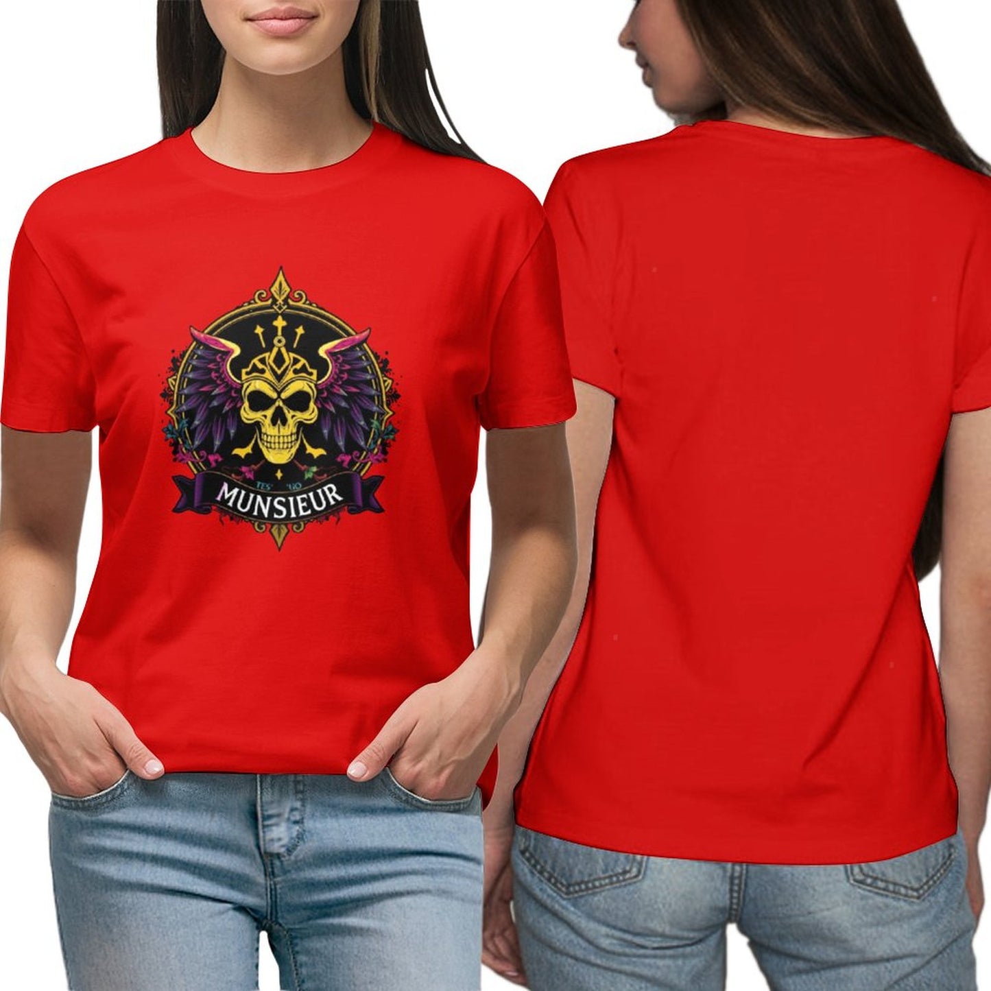 Munsieur T-Shirt for Women: Designed for Comfort, Made for Confidence for Her - Munsieur