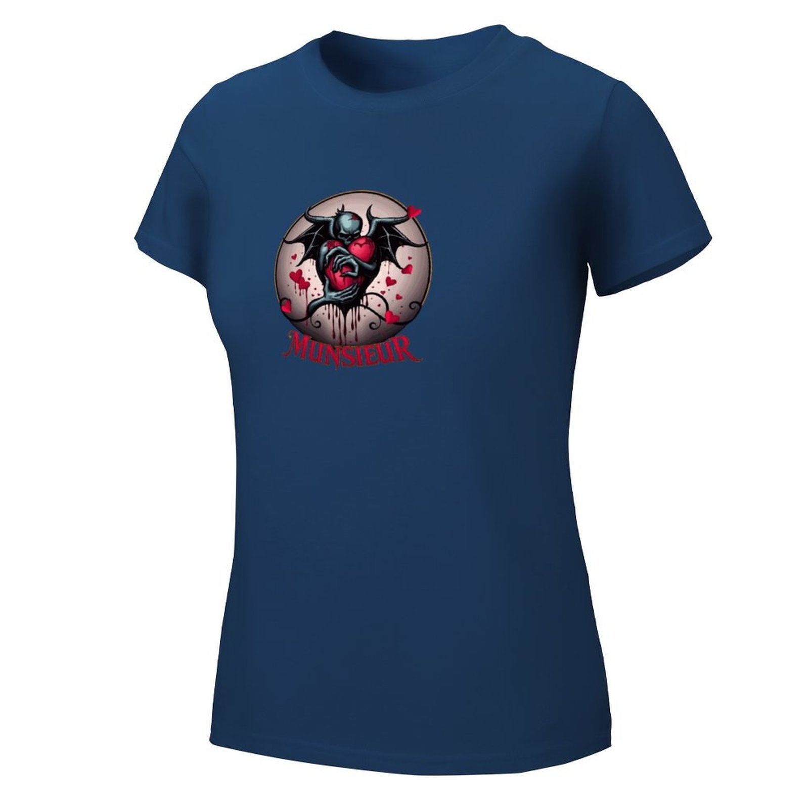 Munsieur T-Shirt for Women: Classic Simplicity with a Modern Edge for Her - Munsieur