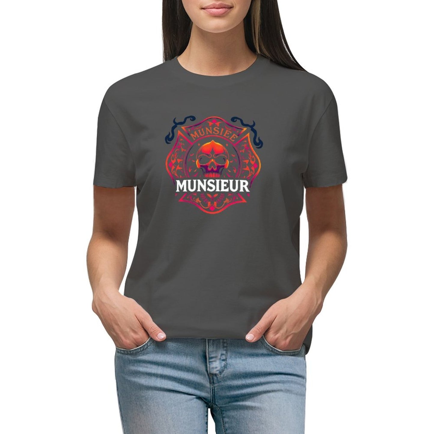 Munsieur Design for Women "The Firefighter's Wife" T-shirt