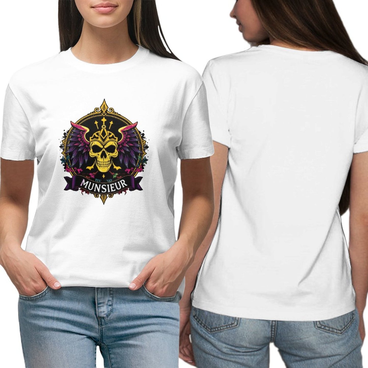 Munsieur T-Shirt for Women: Designed for Comfort, Made for Confidence for Her - Munsieur