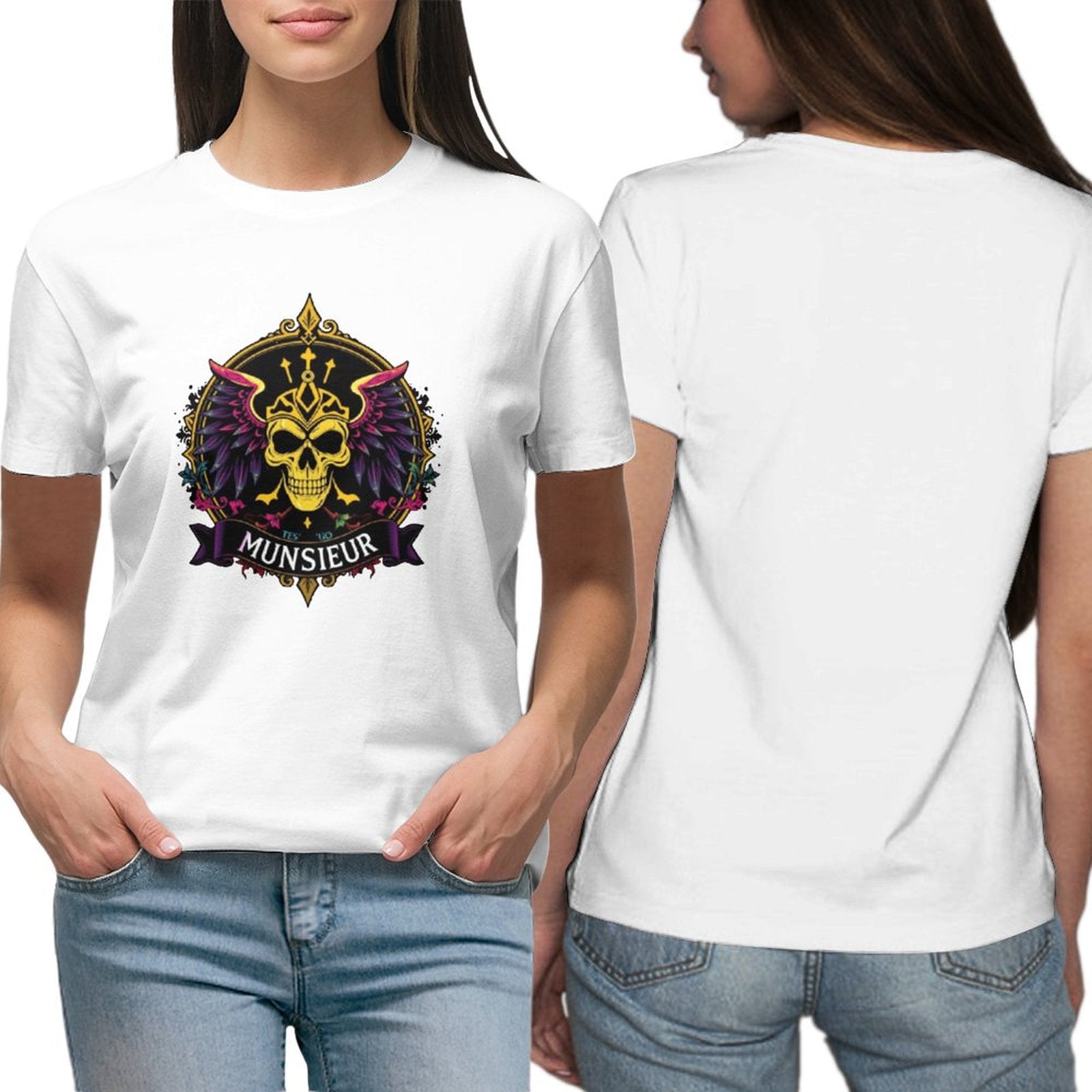 Munsieur T-Shirt for Women: Designed for Comfort, Made for Confidence for Her - Munsieur