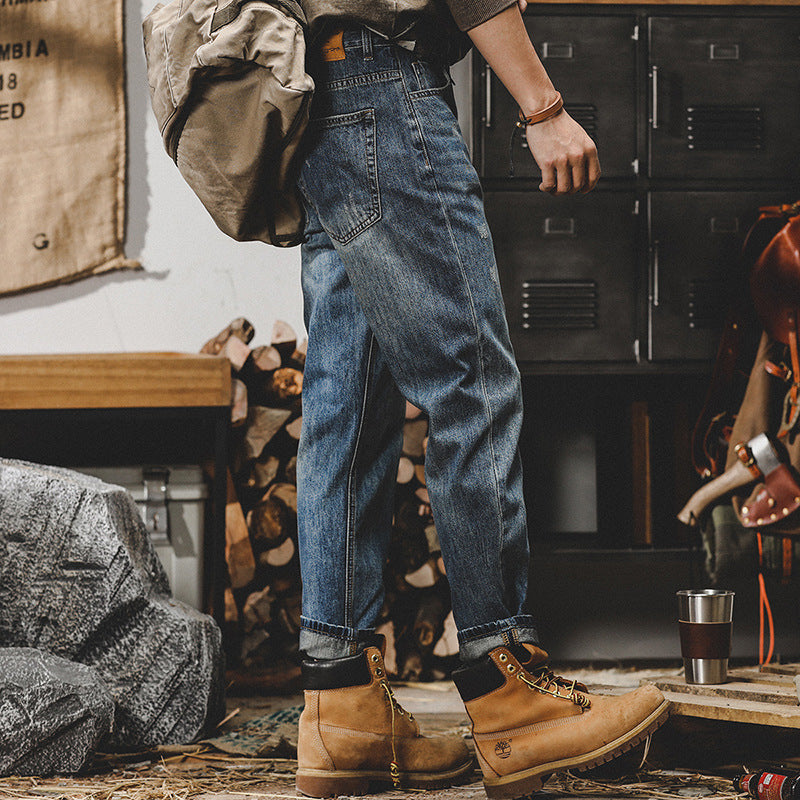 Men's American Retro Autumn Pants
