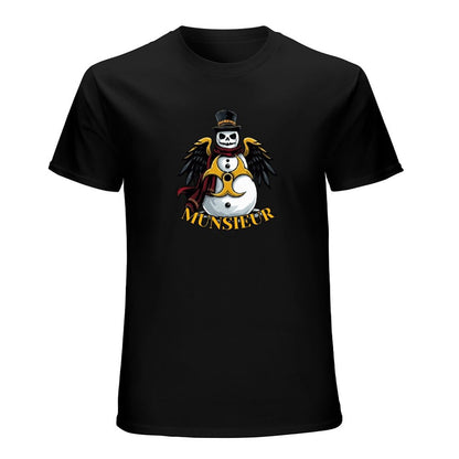 Men's Munsieur Christmas Tee Design "Atomic Snow"