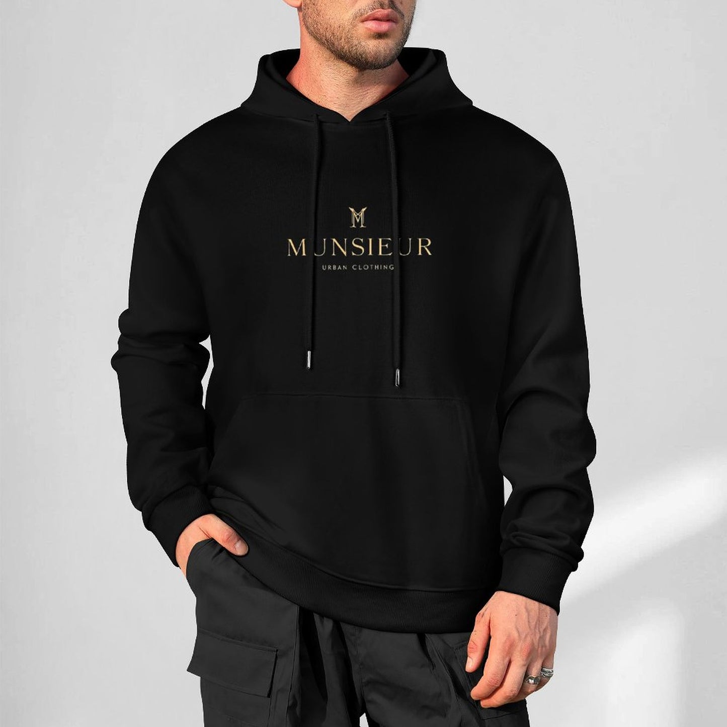 Munsieur Cotton Men's Hoodie with Pocket