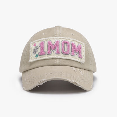 Letter Adjustable Cotton Baseball Cap - Munsieur