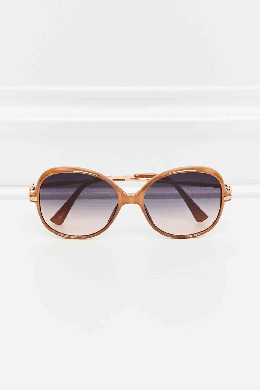 Metal-Plastic Hybrid Full Rim Sunglasses - Munsieur