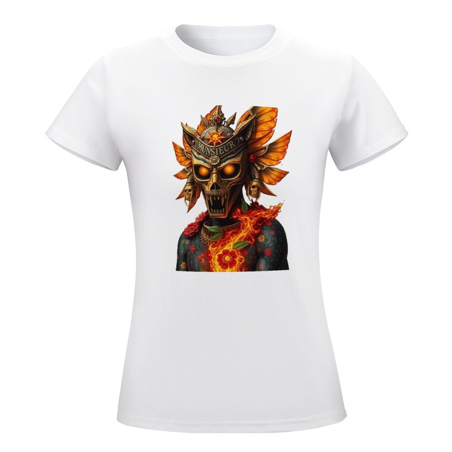 Lost Tribe of Munsieur T-Shirt for Women "Jester" (High Definition & Dual-sided Printing)