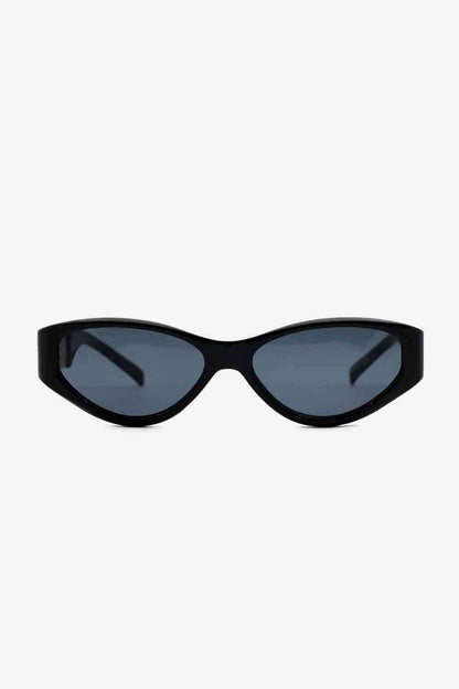 Chain Detail Temple Cat Eye Sunglasses - Munsieur