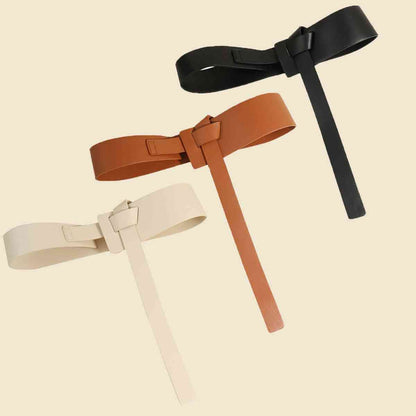 Knot Detail PU Belt - Munsieur