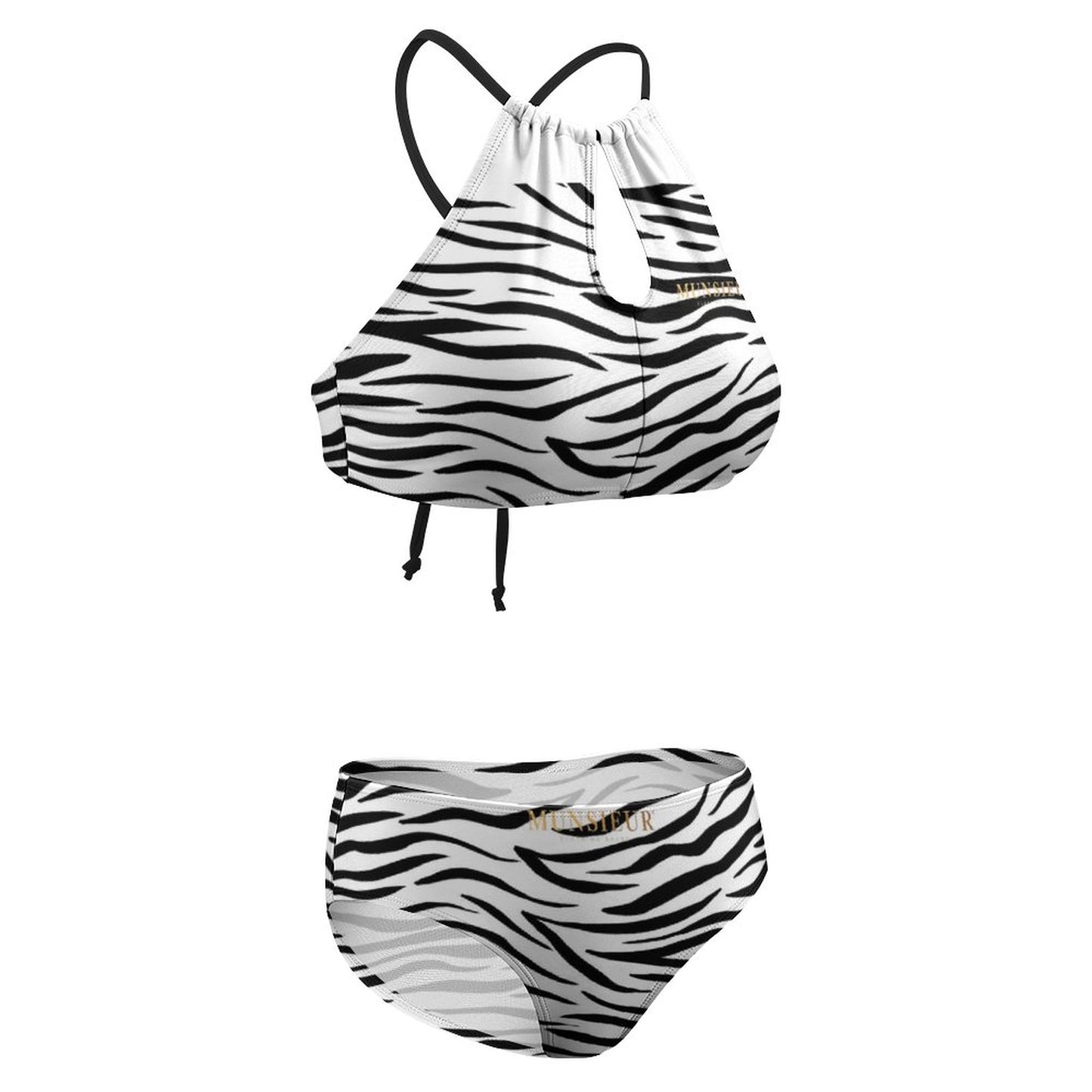 Munsieur Boudoir Zebra Print Lingerie – Drape Yourself in Desire! - Munsieur